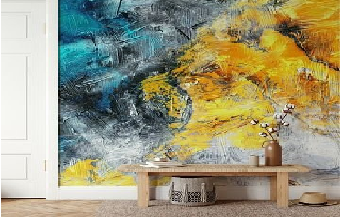 固镇墙面油画如何保养？