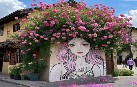 固镇怎么设计网红打卡墙绘