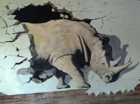 固镇在墙绘中，如何绘制3D效果？