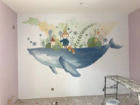 固镇手绘墙的特点及优势。